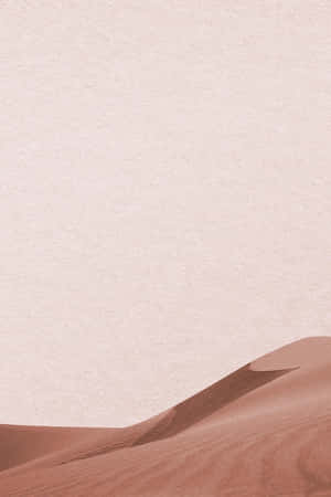 Desert Sand Dune Simplicity Wallpaper