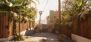 Deserted Street Dead Island2 Wallpaper