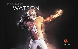 Deshaun Watson Flares Art Wallpaper