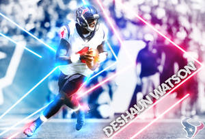 Deshaun Watson Neon Lines Wallpaper