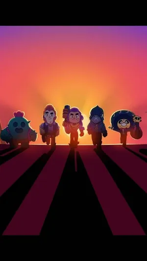 Design A Dream Team And Take Over The Brawl Stars Arena Wallpaper