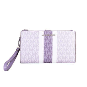 Designer Purple Stripe Wallet Wallpaper