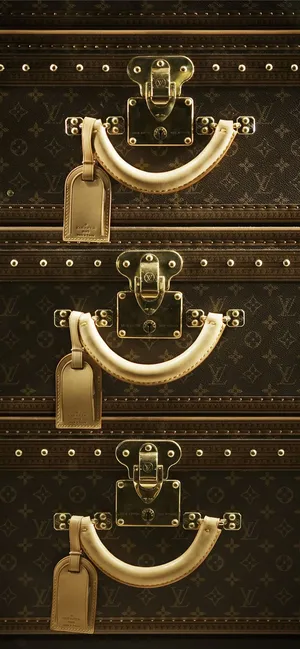 Designer Suitcase Handlesand Locks Wallpaper