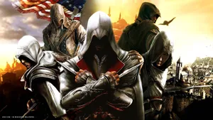 Desmond Miles In The Animus Wallpaper