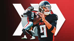 Desmond Ridder Atlanta Falcons Quarterback Wallpaper