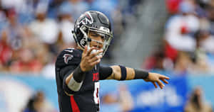 Desmond Ridder Atlanta Falcons Quarterback Wallpaper