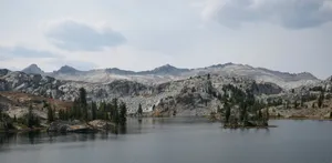 Desolate Island Lake Wallpaper