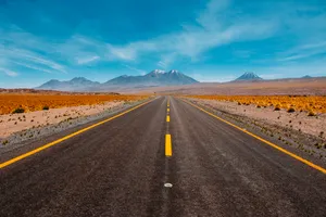 Desolate Road Wallpaper