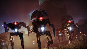 Destiny 2 Beyond Light Robotic Enemies Wallpaper