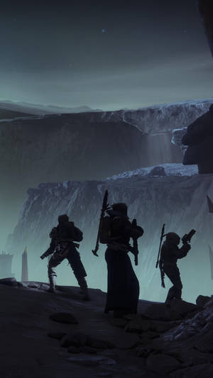 Destiny 2 Shadowkeep Silhouette Wallpaper