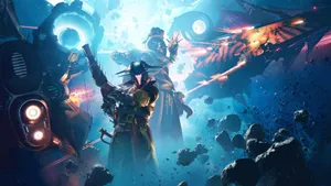 Destiny2 Lightfall Epic Battle Artwork Wallpaper