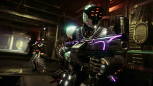 Destiny2 Lightfall Guardiansin Action Wallpaper