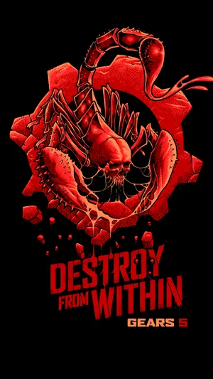 Destroy From Within Gears 5 Wallpaper