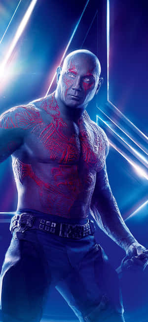 Destroy Nothing But Your Enemies With Drax Wallpaper