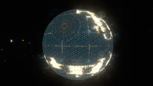 Destruction Of The Death Star Ii In Return Of The Jedi Wallpaper