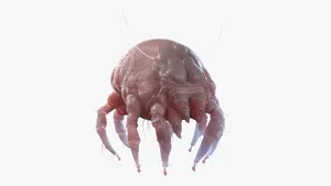 Detailed Mite Illustration Wallpaper