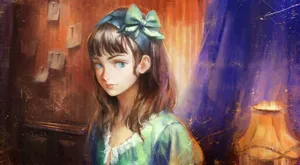 Detailed Painting Of Realistic Ocean Scene Wallpaper