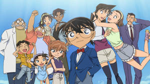 Detective Conan With Friends Wallpaper