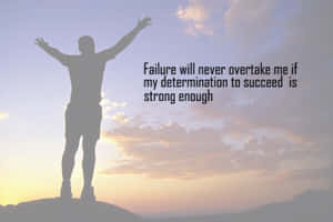 Determinationat Sunrise Wallpaper