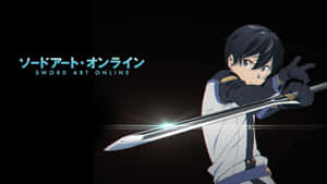 Determined Kazuto Kirigaya In Sword Art Online Wallpaper