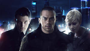 Detroit Become Human Main Trio Wallpaper