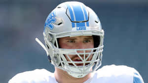 Detroit Lions Frank Ragnow Close Up Wallpaper