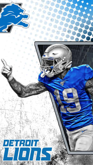 Detroit Lions Poster Kenny Golladay Wallpaper