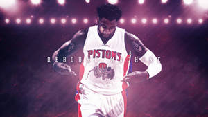 Detroit Pistons Drummond Rebound Machine Wallpaper