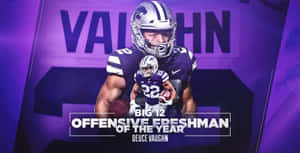 Deuce Vaughn Big12 Offensive Freshmanofthe Year Wallpaper