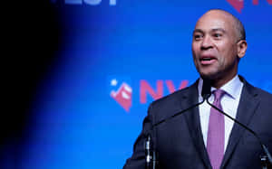 Deval Patrick At An Event Wallpaper