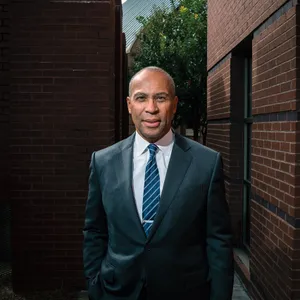Deval Patrick Back Alley Setting Wallpaper