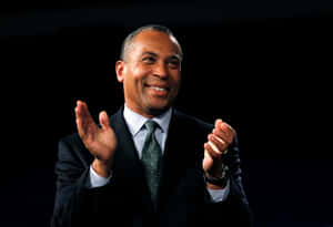 Deval Patrick Clapping Wallpaper