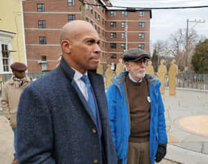 Deval Patrick With A Confused Expression On His Face Wallpaper