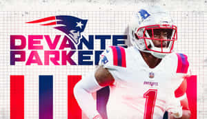 Devante Parker New England Patriots Promotional Graphic Wallpaper