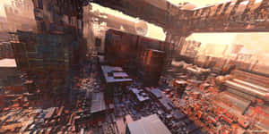 Developing World Infrastructure Connects People, Businesses, And Communities. Wallpaper