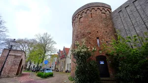 Deventer Medieval Bergkerk Tower Wallpaper