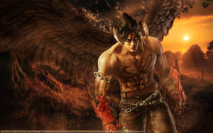 Devil Jin Kazama Fan Art Wallpaper