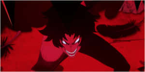Devilman Crybaby Amon 1800 X 900 Wallpaper Wallpaper