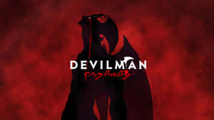 Devilman Crybaby Amon Silhouette Wallpaper