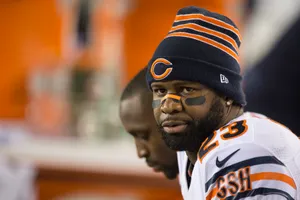 Devin Hester Chicago Bears Sideline Portrait Wallpaper