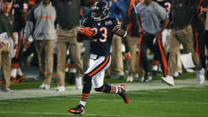 Devin Hester Runningon Field Wallpaper