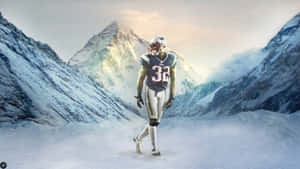 Devin Mccourty In Action On The Field Wallpaper