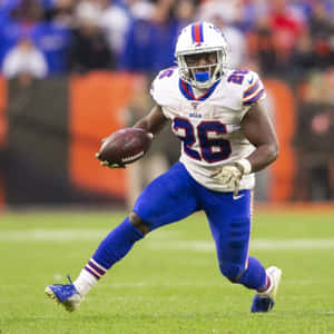 Devin Singletary Buffalo Bills Running Back Action Wallpaper
