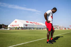 Devin White Training Camp Buccaneers Wallpaper