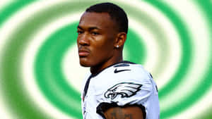 Devonta Smith Eagles Portrait Wallpaper