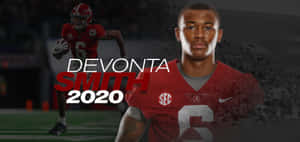 Devonta Smith2020 Football Player Wallpaper