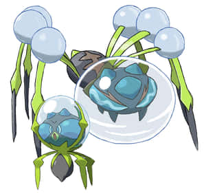 Dewpider And Araquanid Wallpaper