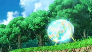 Dewpider Bubble Beam Wallpaper