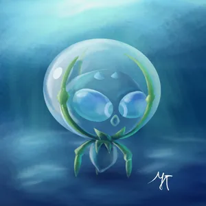 Dewpider In Natural Habitat Wallpaper