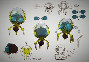 Dewpider Sketches Wallpaper